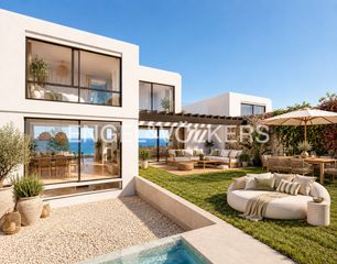 Reihenhaus in Urbanitzacions de Llevant. Exclusiva casa de obra nueva frente al mar