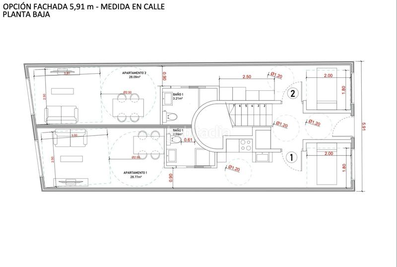 Foto 1cb9d676-8d14-48f6-a4df-bc25dc5e0ab1. Casa a calle de la mediterranea 33 a El Cabanyal-El Canyamelar Valencia