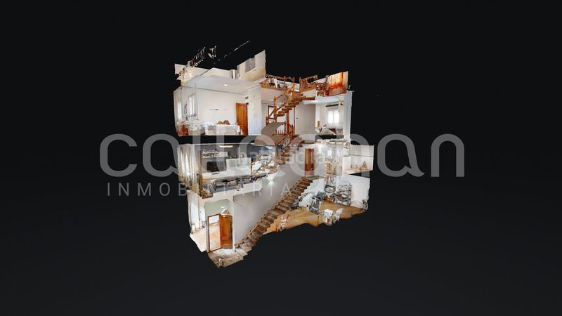 Foto d6a14db4-b235-4025-a8d7-f8a4245c6f9f. Casa adossada amb calefacció aparcament a Benetússer