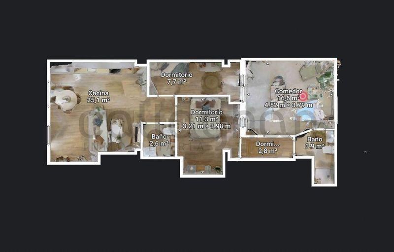 Planta baja acogedora vivienda en el corazón de ruzafa en Valencia - Imagen 52