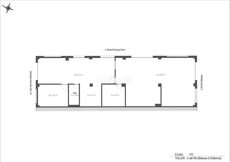 Foto dc45da54-99dd-484a-830a-641e01c7331c. Geschäftsraum in calle rio bidasoa 2 in Torrefiel Valencia