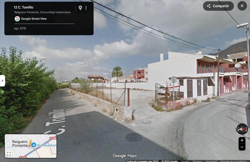 Foto 42a9e16b-d852-4e96-a009-3ec0ea081374. Terreno residencial terreno urbano en la aparecida, 1.126 m excelente ubicación en Orihuela