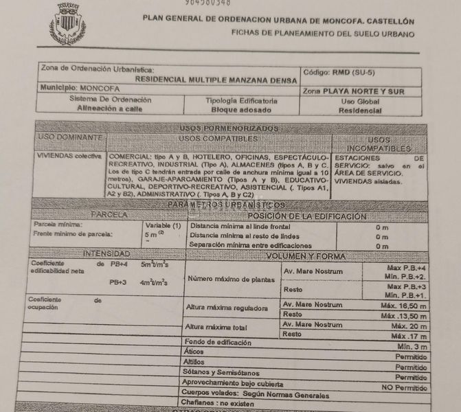 Foto cc5c989c-6394-47d7-89b0-c0384d02d734. Terreny residencial a Moncófar Playa Moncofa