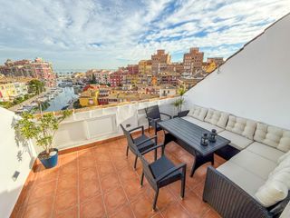 Rent Flat in Plaza major 6. Ático de 1 habitación en alquiler en port saplaya