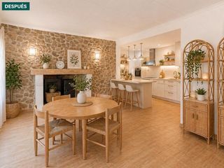 Xalet a Sellent. Inmueble con imágenes de homestaging virtual  gran potencial en