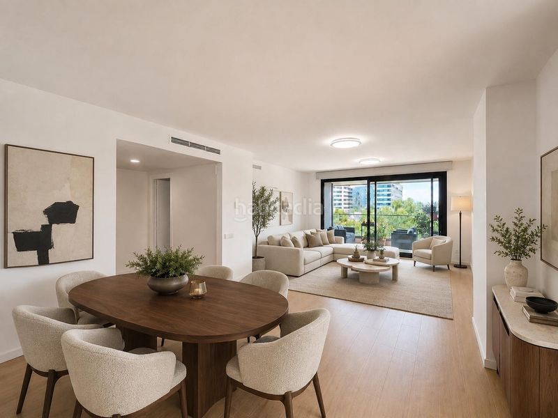 Piso en calle calle vicente miguel carceller 9 vivienda originalmente de 4 habitaciones, actualmente convertida en 3 dormitorios para disfrutar de un salón comedor mucho más amp en Valencia - Imagen 4
