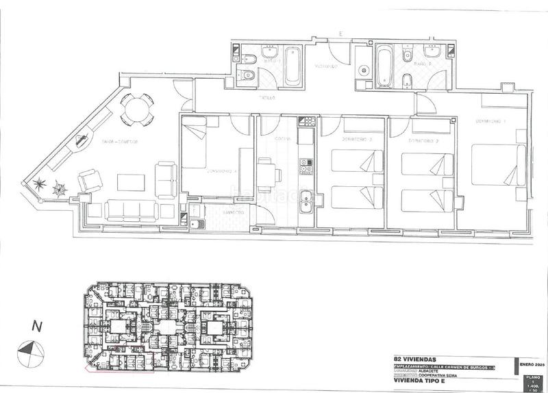 Foto 3eff47e6-08c8-47f2-a35a-7fbba695925b. Appartement avec chauffage parking dans Universidad Albacete