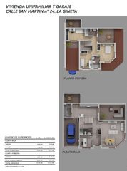 Semi detached house  San martin. Casa adosada en venta en gineta la, 4 dormitorios.