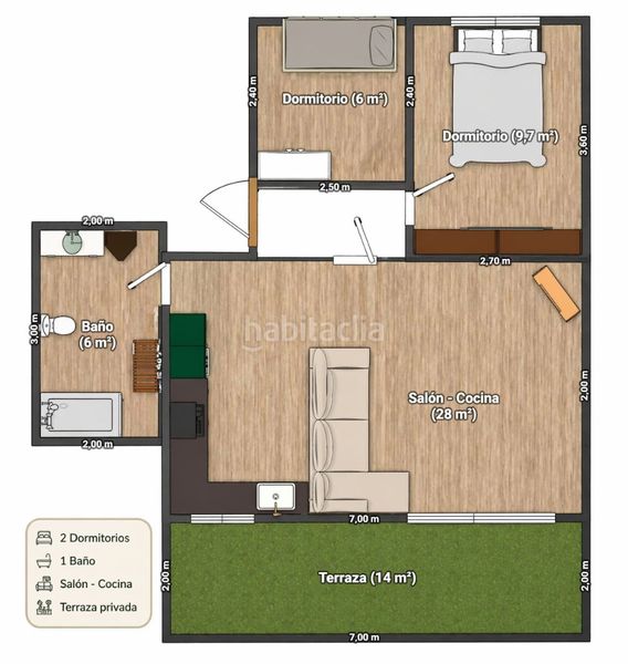 Foto 1b805944-4c15-4808-84aa-7ab905e33f5b. Pis amb calefacció aparcament piscina a Bellamar Castelldefels