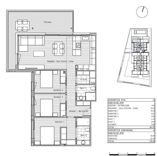 Foto a448f472-ee4b-48e3-afd1-963a0fab69d1. Piso en calle costa daurada 19 preciosos pisos de obra nueva en Cunit