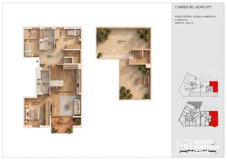 Dúplex  Del nord. En torredembarra