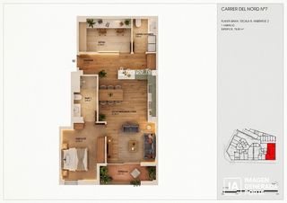 Pis  Del nord. Residencial paris 2  tu nuevo hogar en el corazón de torredembar