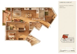 Pis  Del nord. En torredembarra