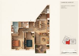 Pis  Del nord. En torredembarra