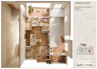 Pis  Del nord. En torredembarra