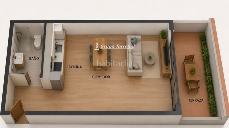 Foto 57924cf4-ef4e-4f47-bbe4-e6dff15438f4. Apartament amb calefacció a Centre Torredembarra