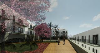 Terreny residencial a Poble Sec. Projecte de pisos i dúplex dobra nova a igualada  poble sec  xip