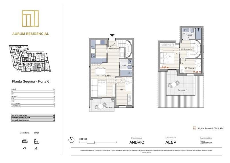Foto 02a43e59-aab0-484d-b6ad-a86c76262140. Duplex with heating parking in Centre Igualada