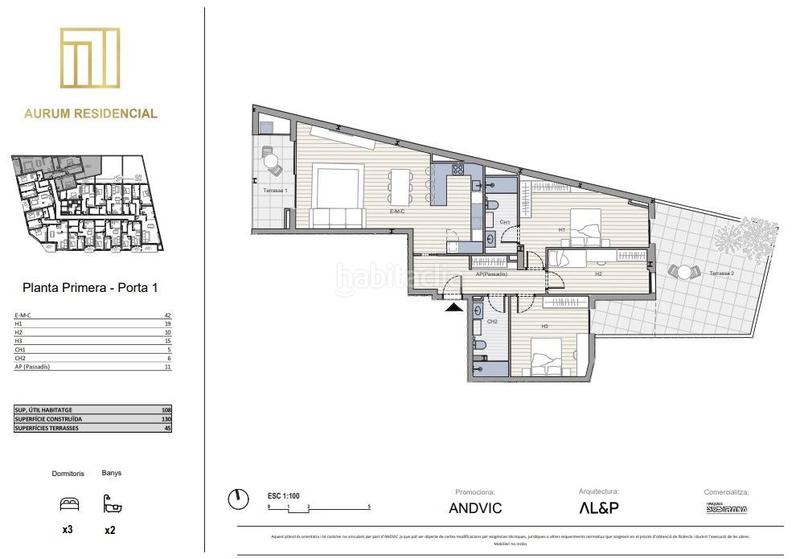 Foto 94a00a29-4df2-4099-8545-15e581c083f8. Appartamento con riscaldamento parcheggio in Centre Igualada