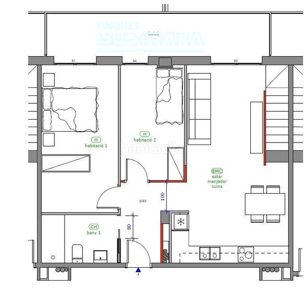 Foto 26c34785-3ed6-4740-aa4d-f673cc3ecb21. Duplex con riscaldamento parcheggio in Llevant Igualada