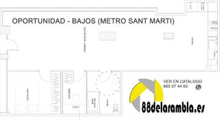 Pis a La Verneda - La Pau. Piso  barcelona sant marti
