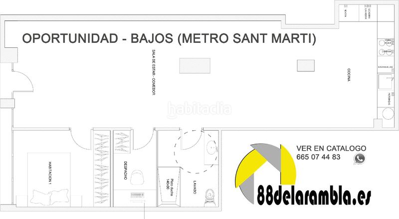 Foto 870f8ff8-0cc0-48ce-b23e-e452dfafe106. Pis a La Verneda - La Pau Barcelona