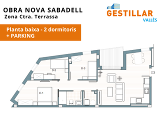 Flat in Can Rull. Bajos de obra nueva en sabadell