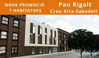 Pis a Creu Alta. Obra nueva en creu alta sabadell