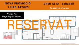 Pis a Creu Alta. Obra nueva en sabadell