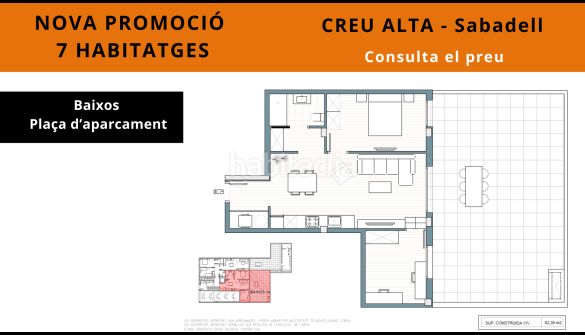 Foto 7c1a5a50-cc67-4283-a98d-42be9f06590b. Pis a Creu Alta Sabadell