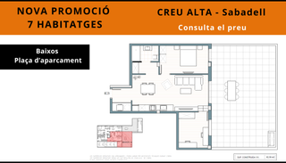 Appartamento in Creu Alta. Oportunidad !!!!!! obra nueva en sabadell