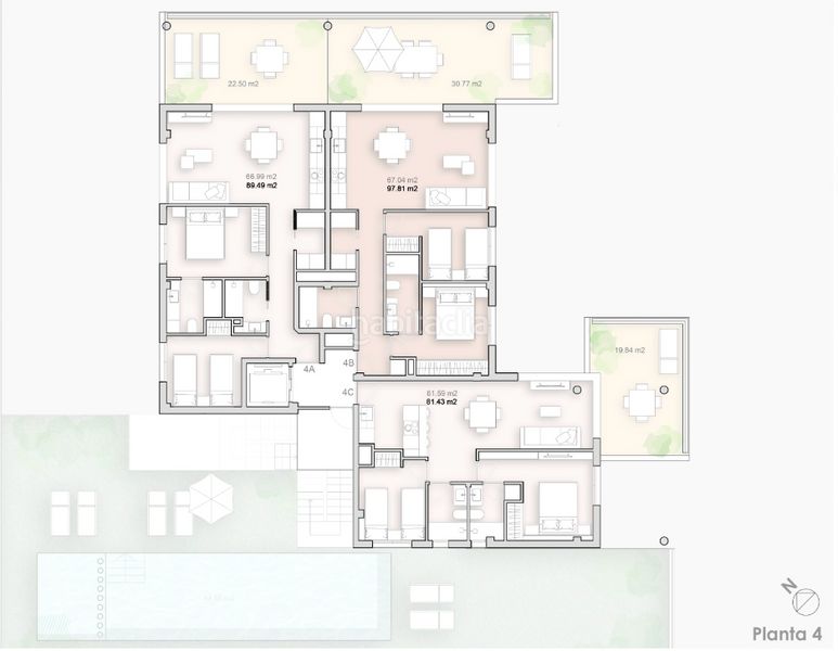 Foto a4659d94-43d5-4268-b818-f09efaff2e3f. Apartament amb piscina a Oliva playa Oliva