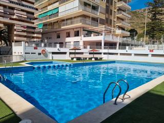 Rez-de-chaussée à Racó. Playa del racó 1 habitación doble y 1 baño completo piscina y te