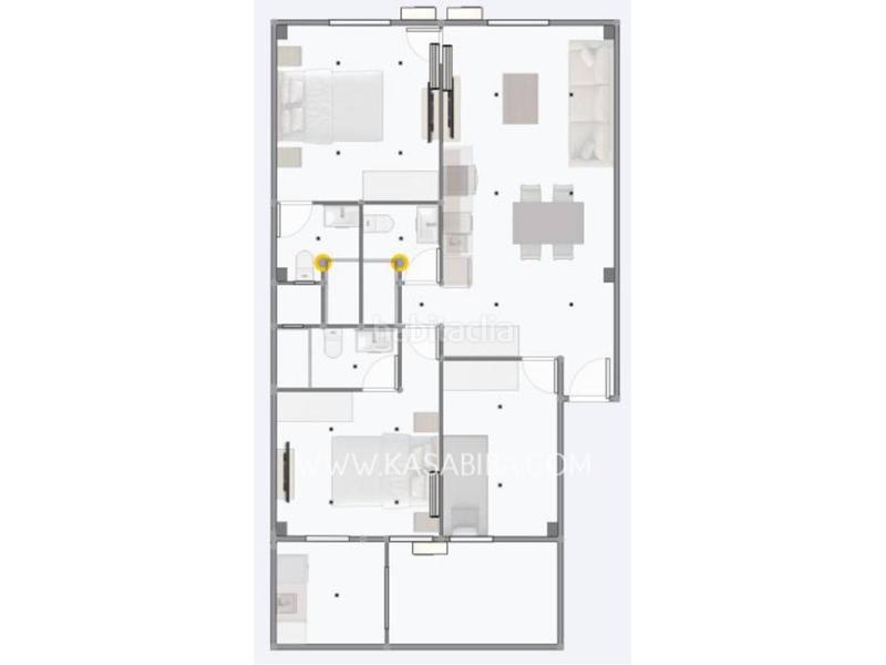 Foto a8a51d52-9123-4ce4-b4d2-6e3bbd734caa. Affitto appartamento con riscaldamento in Nou Moles Valencia