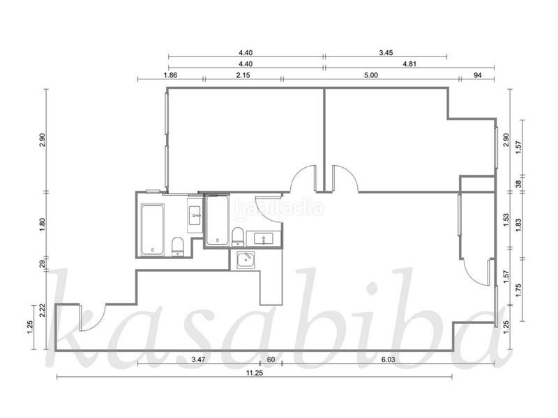Foto 39d0c365-c386-4595-bca3-2d648298a61c. Appartement avec chauffage dans El Cabanyal-El Canyamelar Valencia