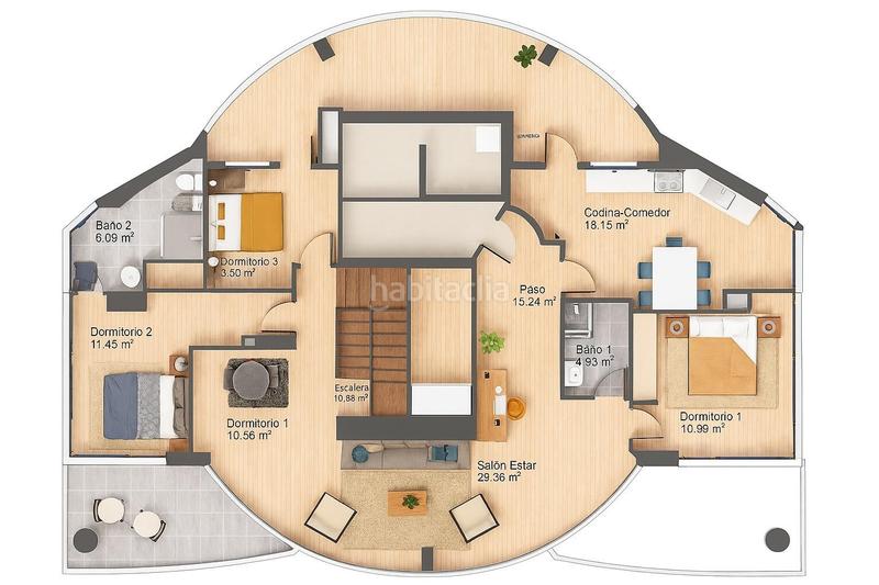 Foto 9e6b81b1-b7c9-491f-9a2f-4f20a546d4bd. Dachwohnung in grecia 4 in Playa Arenal - Bol Calp