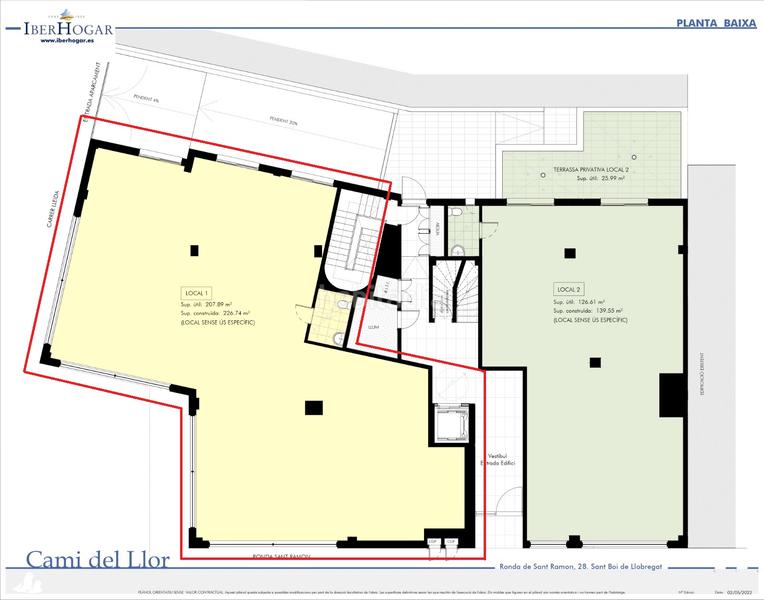 Foto dbb53259-3892-4226-9072-81d57fb05c19. Local commercial dans ronda de sant ramon 28 dans Marianao Sant Boi de Llobregat
