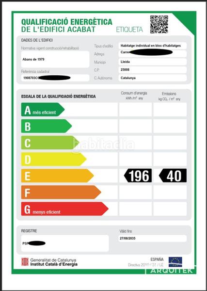 Foto f7108430-3c15-41a9-9639-ce18060eac89. Àtic amb calefacció aparcament a Príncep de Viana-Clot-Xalets Humbert Torres Lleida