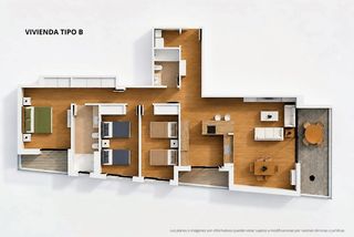 Etagenwohnung in Carrer Benaguasil 43