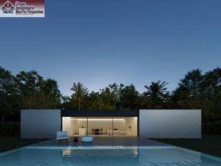 Semi detached house in Escandinavia-Cautivador. Adosado en el centro de alfaz del pi con piscina y jacuzzi