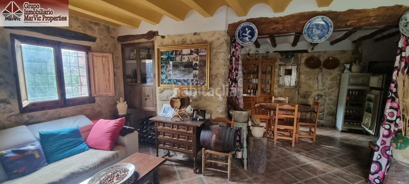 Foto c19fe971-0cb9-4dd0-b8c5-ba5b69155502. Casa  rural en sella con 67.000 m2 de terreno naturaleza, privacidad y encanto en Orxeta