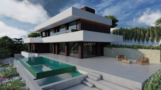 Xalet  Capella. Exclusiva villa de lujo en construccin en la galera de las palm