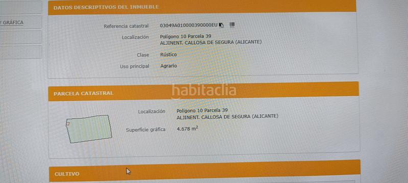 Foto 04743577-c71e-452c-ba10-218995faa781. Fondo rustico in Callosa de Segura