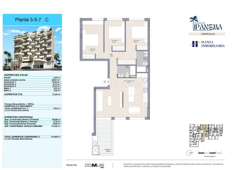 Foto 19a5b823-cb77-43c8-a7e5-8f580f28132c. Piso en calle alcalde pepe carratalá 6 descubre el hogar de tus sueños en residencial ipanema, a menos de 10 minutos de la playa en Campello (el)