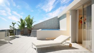 Àtic  Calle florencia. Viva el sueño mediterráneo en azure playa, diseño y exclusividad