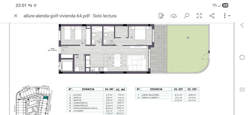 Foto c0b3bc26-6080-473d-8b91-7365f67b70e6. Planta baixa 153m<sup>2</sup> amb calefacció aparcament piscina a Elche / Elx