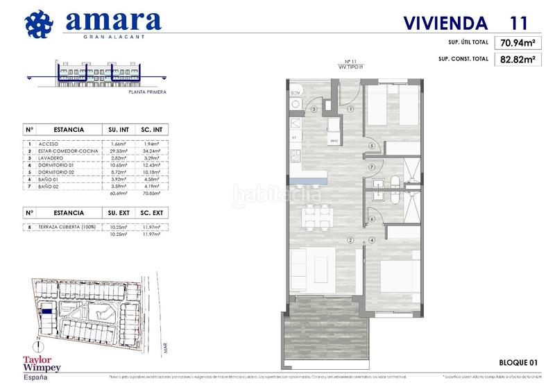 Foto ed1b3985-b455-4077-ab8c-a981eeb6049a. Appartement avec chauffage parking piscine dans Monte Faro-Altomar II Santa Pola