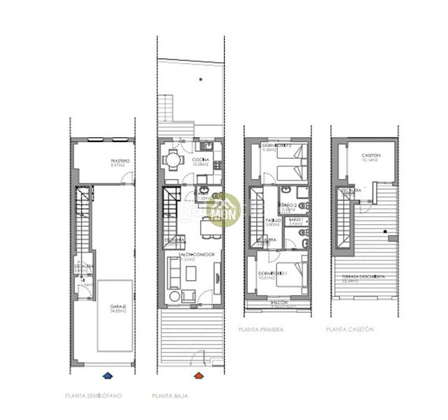 Foto 24bb1249-30b4-435c-8945-0427d7744764. Casa adosada unifamiliar nuevo en la playa en Playa-Ben Afeli Almazora / Almassora
