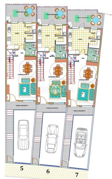 Foto 0e62b5dd-3c60-45fe-bc11-87d59d875925. Maison jumelée avec chauffage parking dans Onda