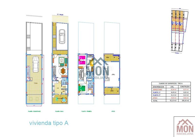 Foto 19871c98-6538-49af-80df-43f051db24a5. Maison jumelée avec chauffage parking dans Onda